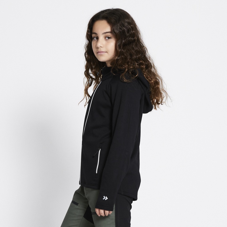 Functional hoodie "Vasared star" Black
